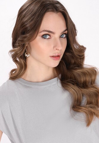 DreiMaster Klassik Футболка 'Classic Look' в Серый