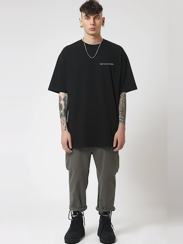 T-Shirt 'Overthinking - heavy T-Shirt 240GSM' JustDepressed Clothing en noir