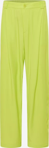 Carlo Colucci Trousers 'Fasolt' in Green: front