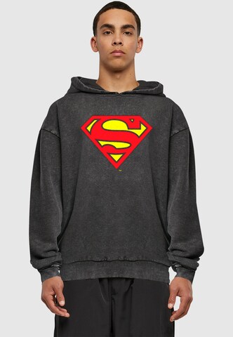 Sweat-shirt 'Superman Shield' ABSOLUTE CULT en noir : devant