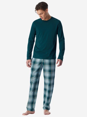 T-Shirt ' Mix Relax ' SCHIESSER en vert