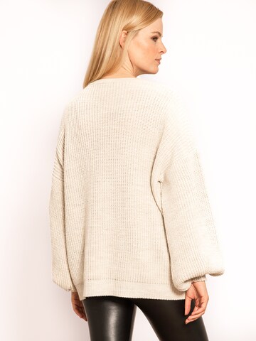 SASSYCLASSY Oversized Sweater in Beige