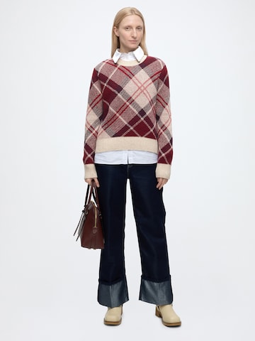 Pull-over 'Stevie' Barbour en rouge