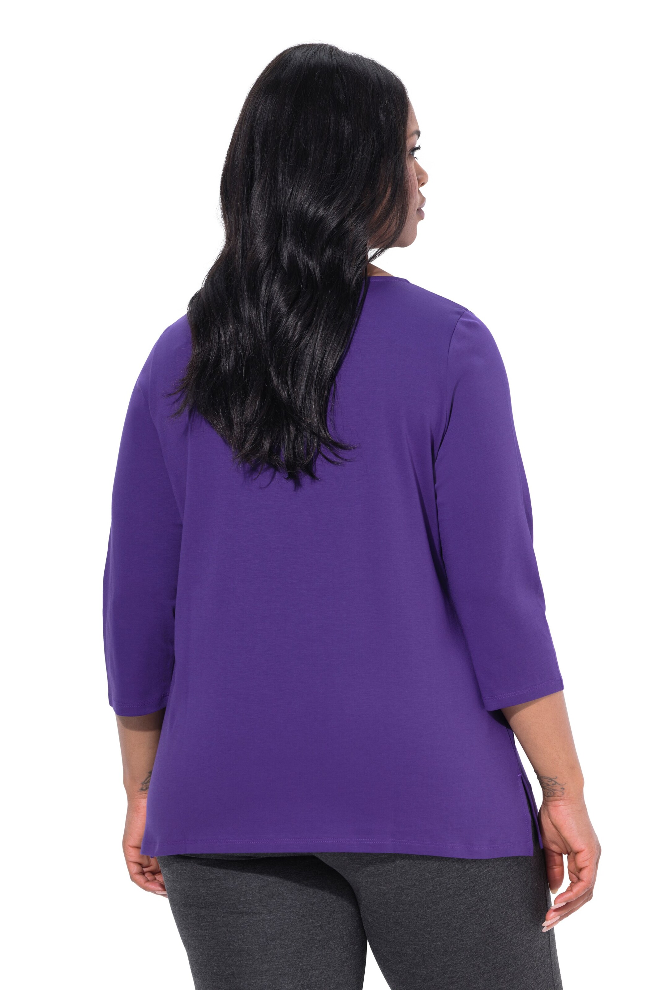 Ulla Popken Shirt in Purple