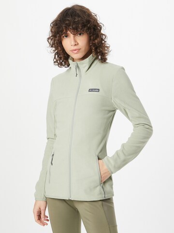 COLUMBIA Athletic fleece jacket 'Ali Peak' in Green: front