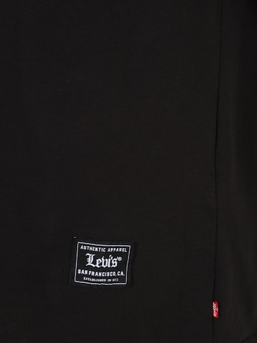 Levi's® Big & Tall T-shirt 'Relaxed Fit Tee' i svart