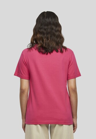 Urban Classics T-Shirt 'Think' in Pink
