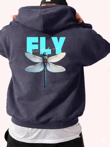 RMK Sweatshirt 'Fly Libelle'‌‌ in Grau
