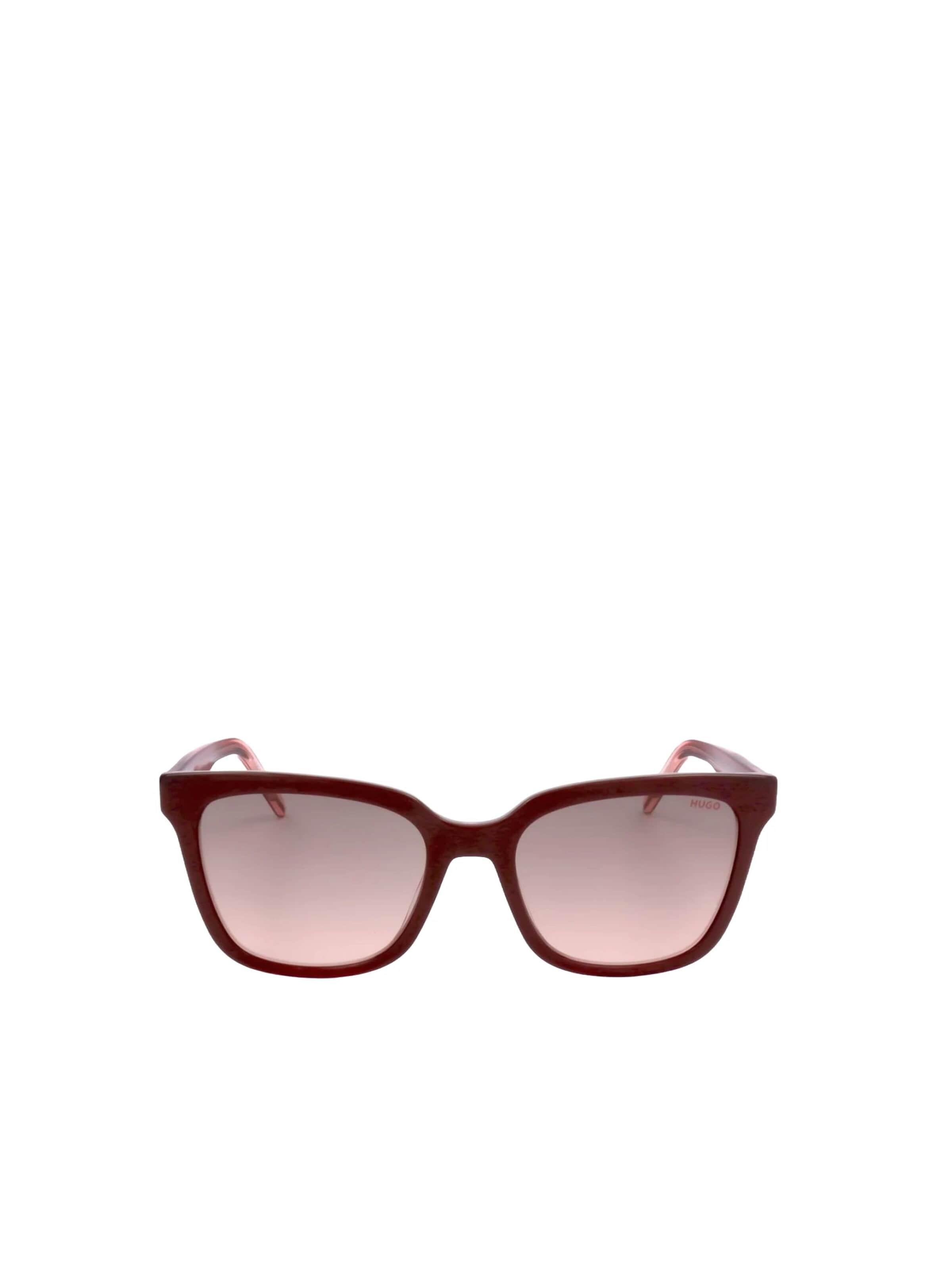 HUGO Zonnebril 'HG 1248/S' in 54 in de kleur Rood, Productweergave