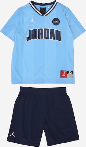 Tuta da jogging di Jordan in blu: frontale