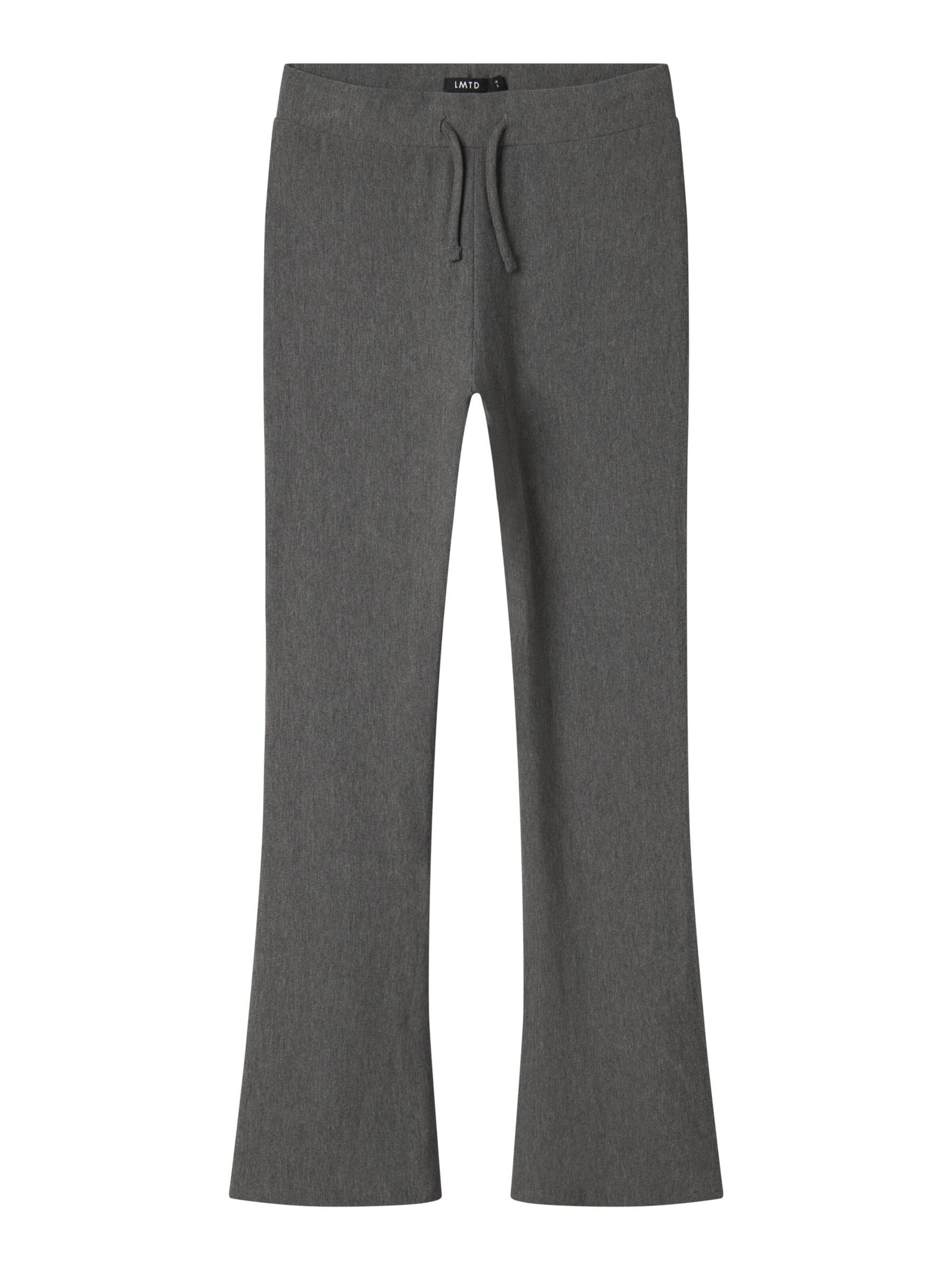 LMTD Bootcut Bukser i grå: forside