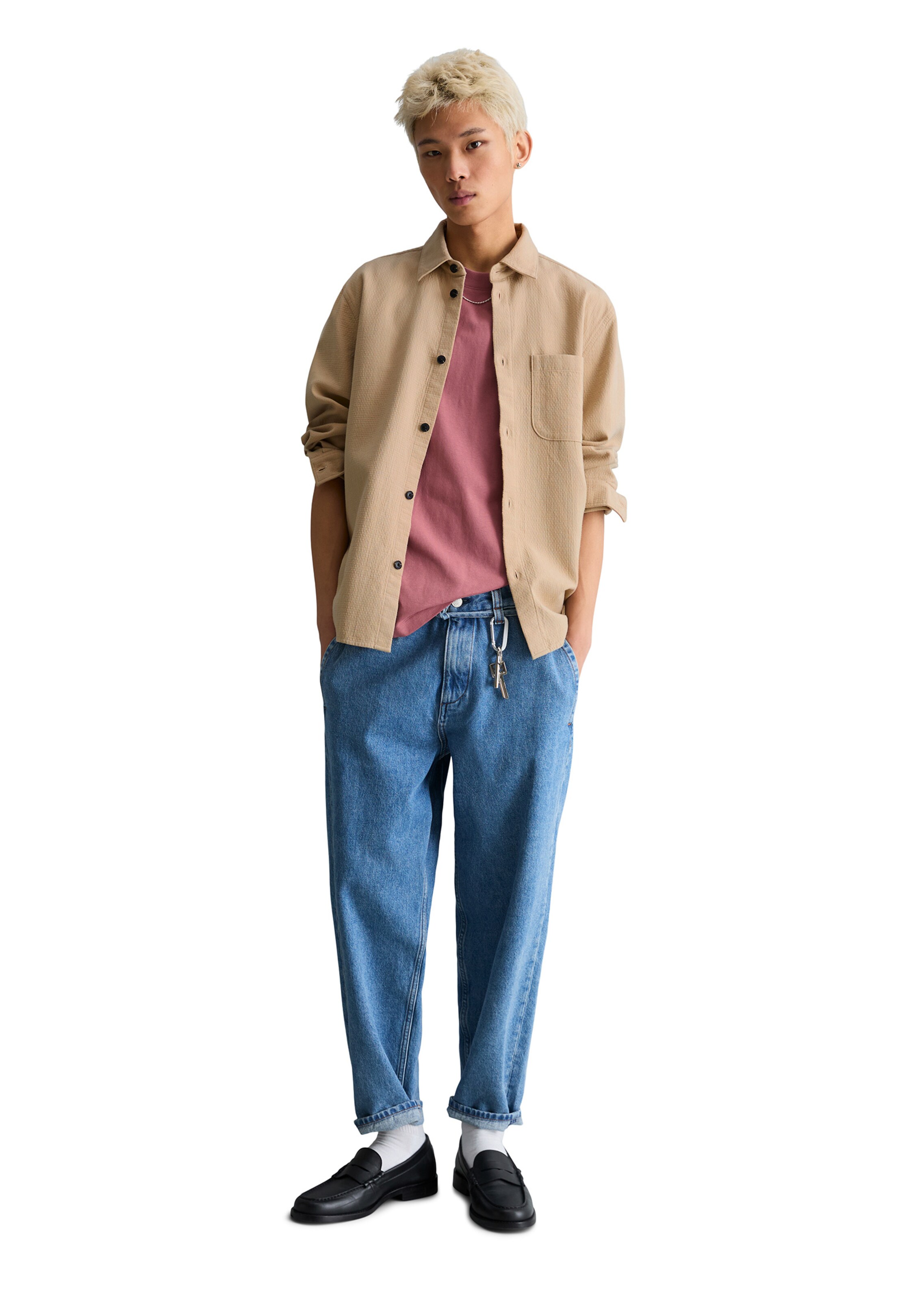 Marc O'Polo DENIM Regular fit Overhemd in Beige