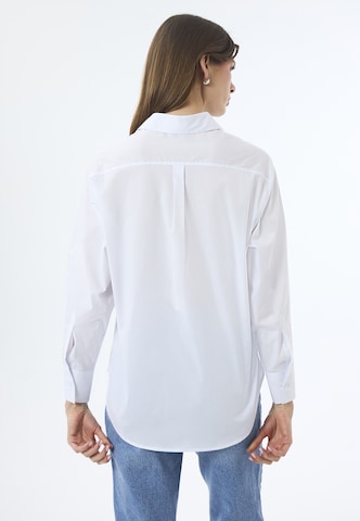 Chemisier Felix Hardy en blanc