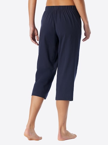 Pantalon de pyjama ' Mix & Relax ' SCHIESSER en bleu