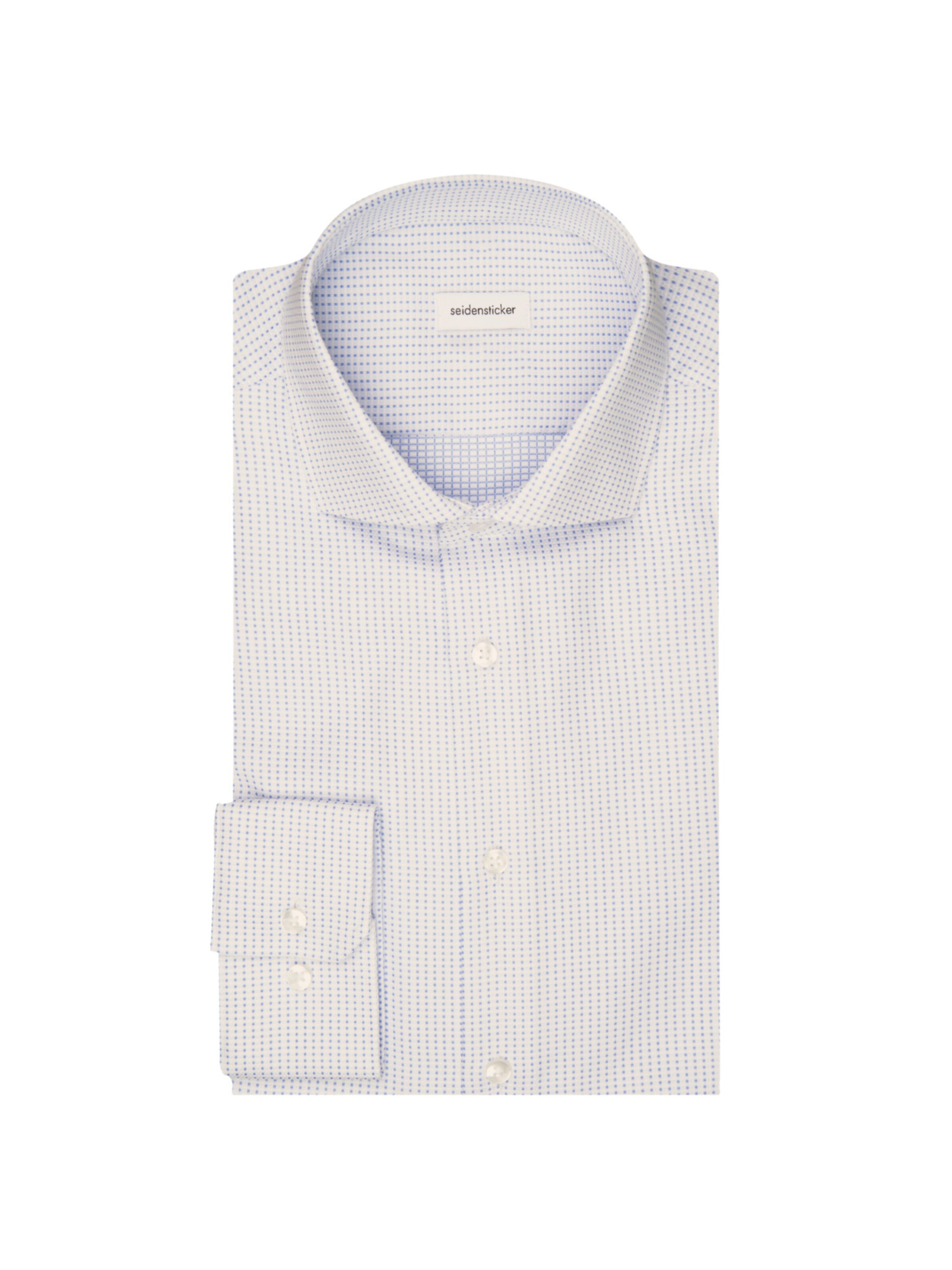 SEIDENSTICKER Slim fit Zakelijk overhemd in Wit