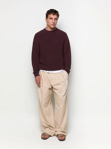BALMOHK Pullover i brun