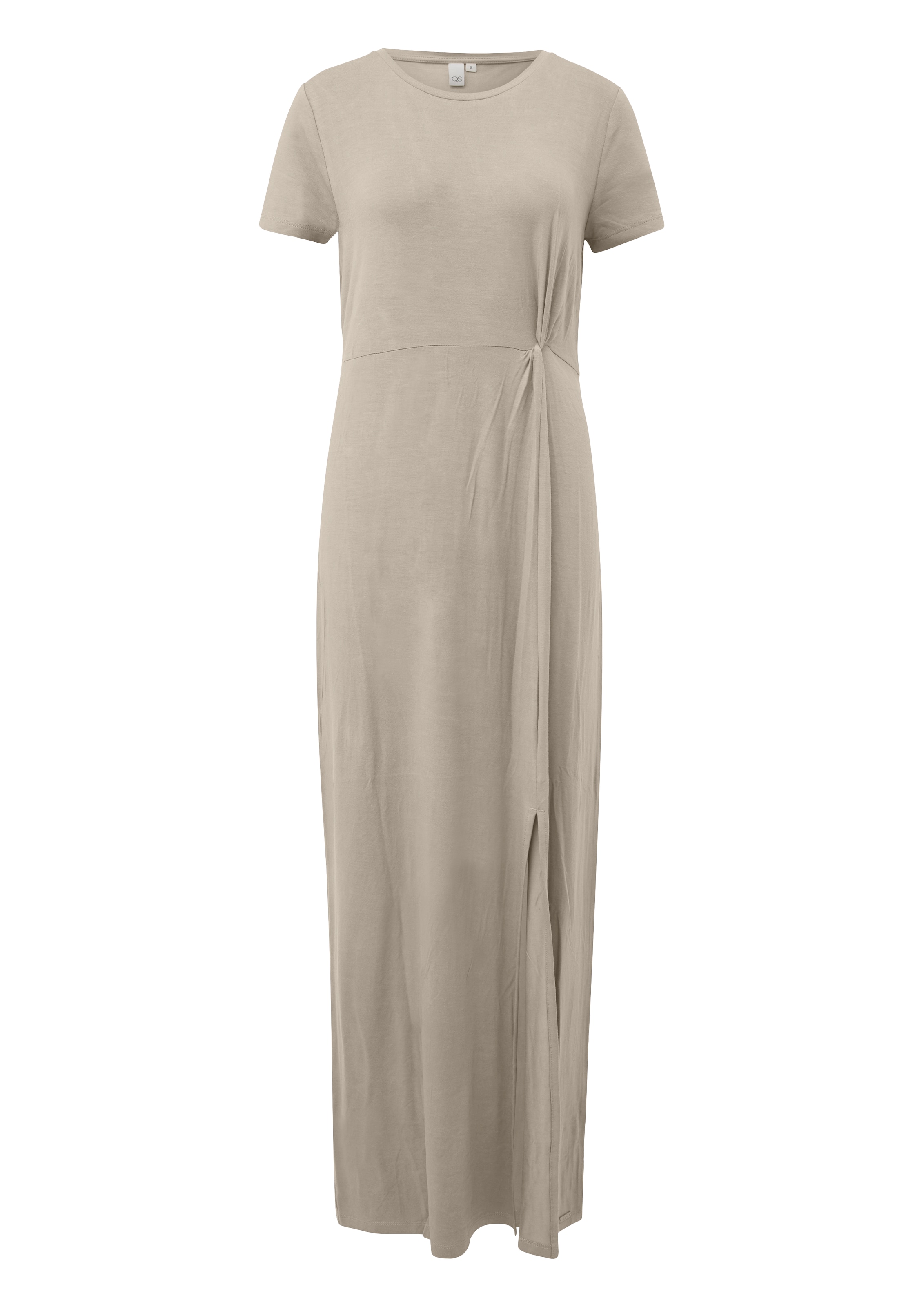 bēšs QS Kleita: no priekšpuses