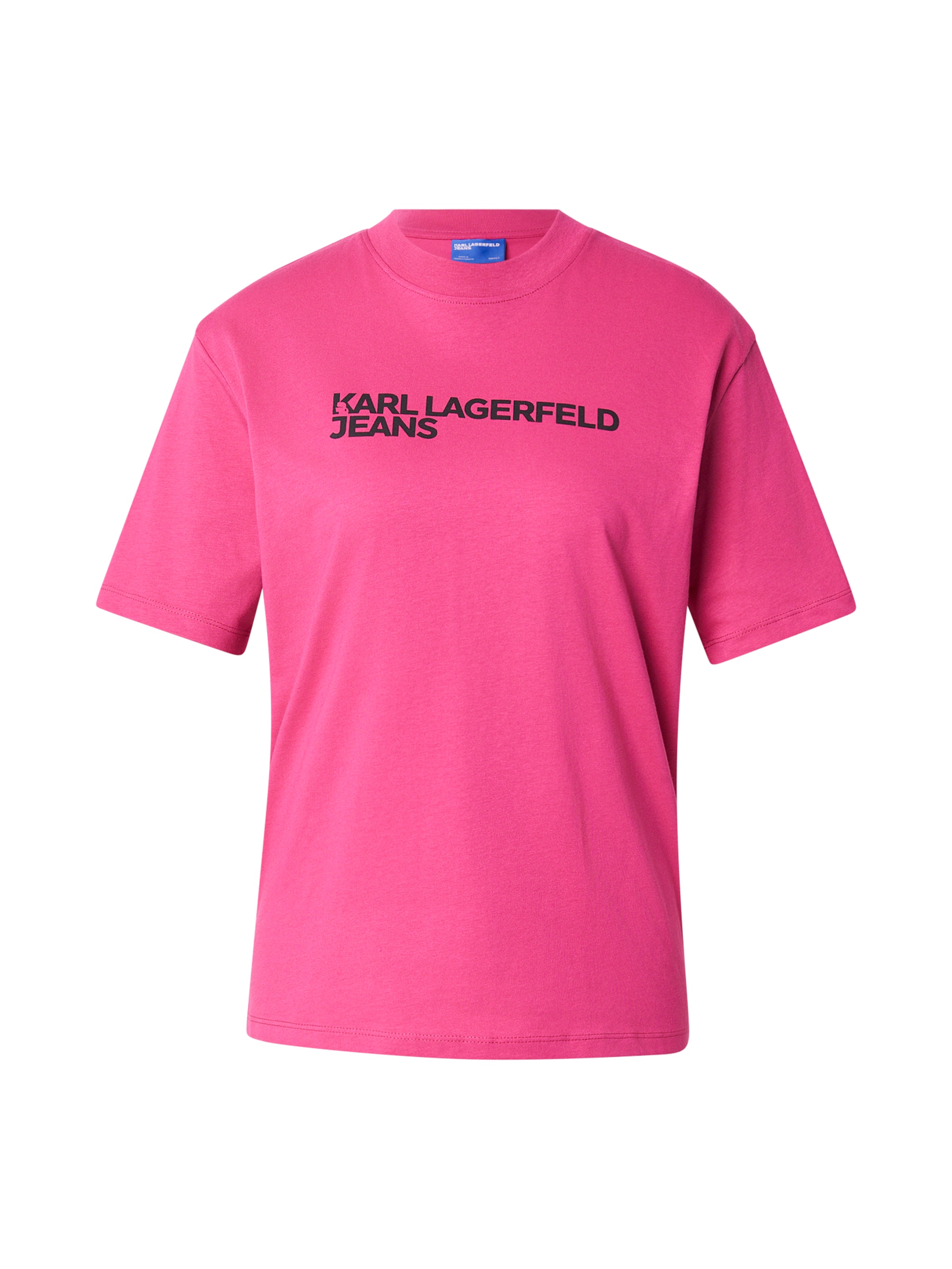 KARL LAGERFELD JEANS - Camisa em rosa: frente