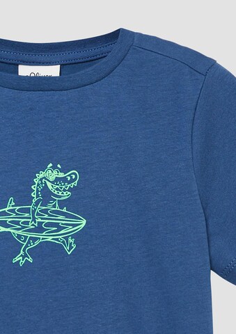 s.Oliver T-Shirt in Blau
