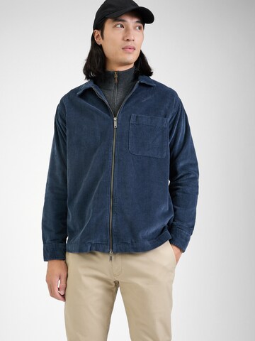 SELECTED HOMME Демисезонная куртка в Синий: спереди
