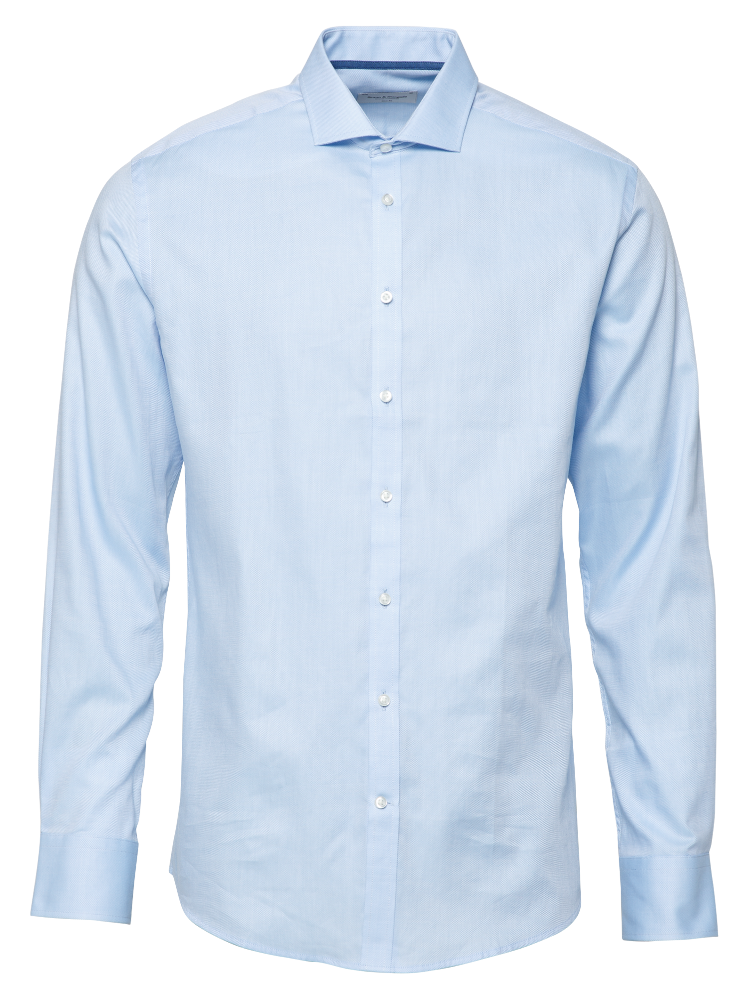 Camicie da uomo Abbigliamento Bruun & Stengade Camicia Basswood in Blu Chiaro 