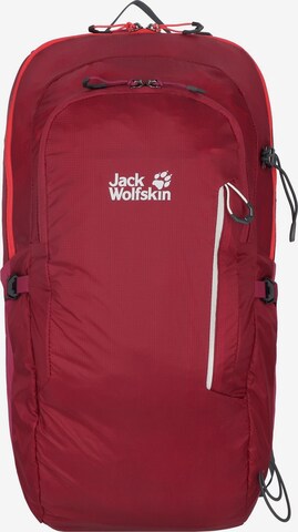 JACK WOLFSKIN Sports Backpack 'Athmos Shape 24' in Red: front