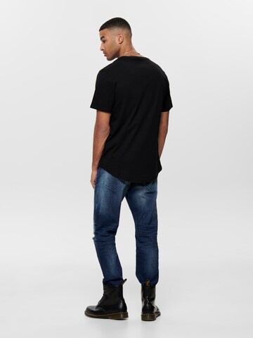 Only & Sons Shirt 'Matt' in Black