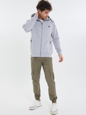 Threadbare Fleece jas in Grijs