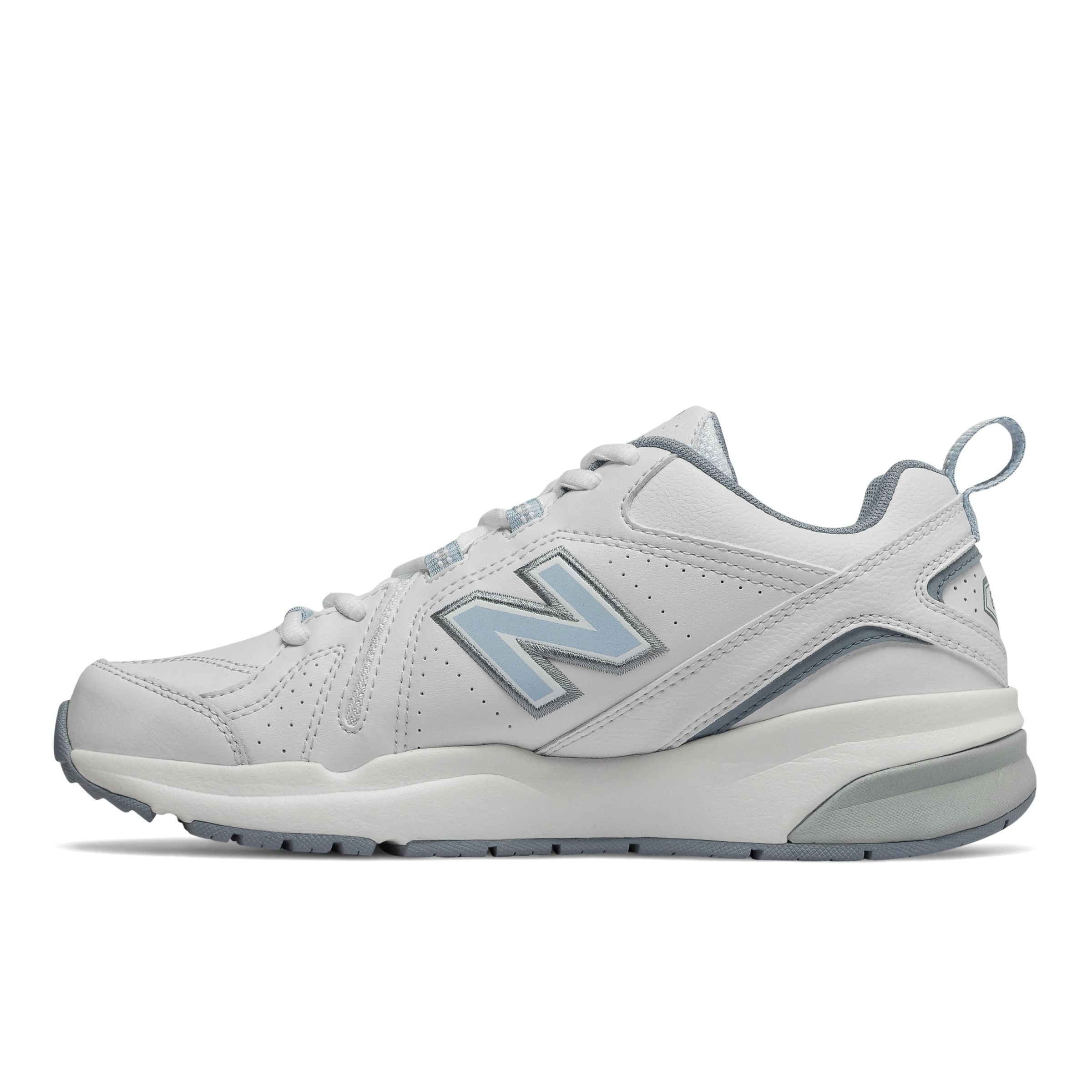 Baskets basses '608v5' new balance en gris : devant