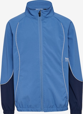 Hummel Sportjacke in Blau: Vorderseite