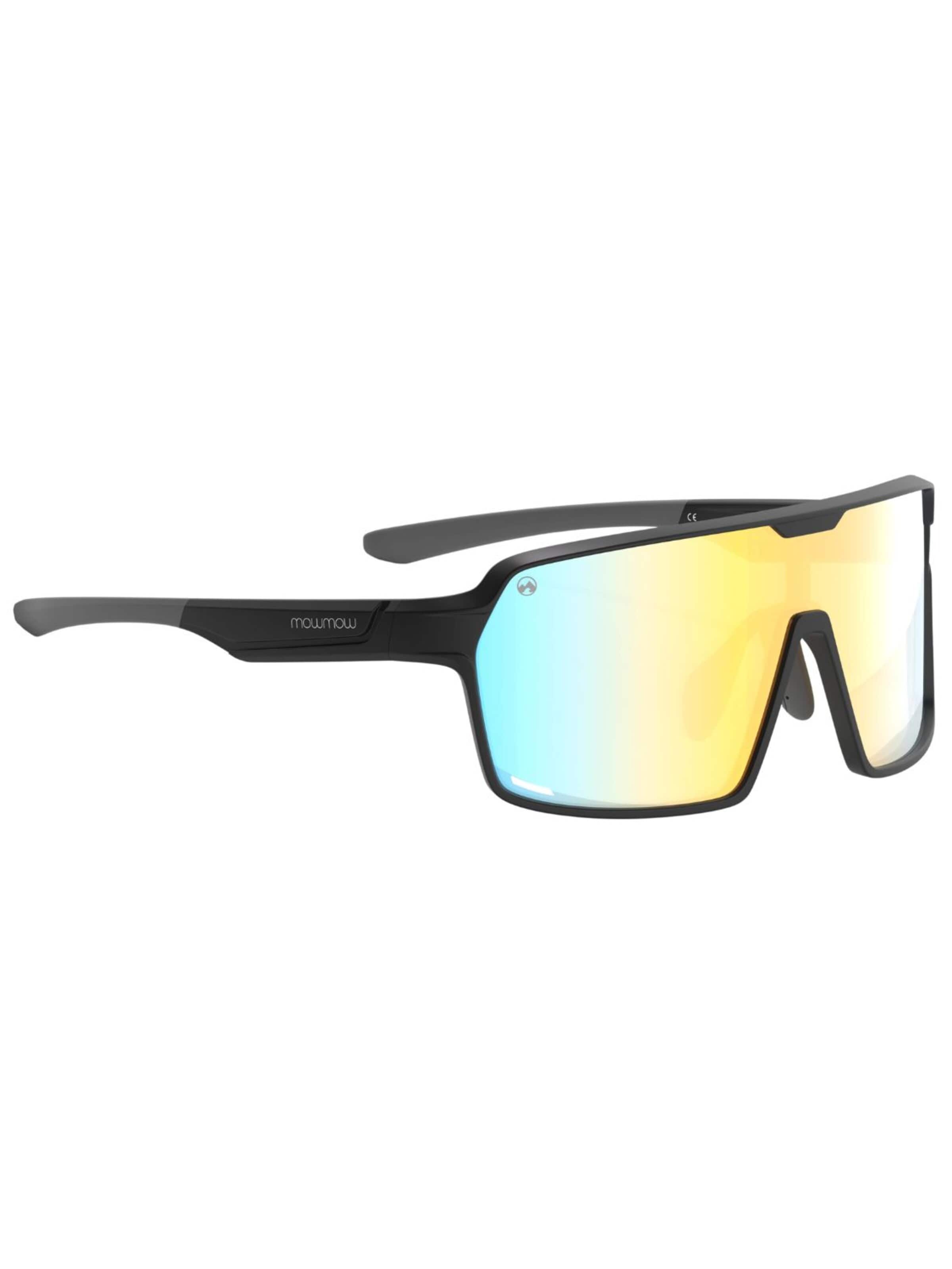Lunettes de soleil sport 'MowMow Titan Sunglasses - Sports Glasses - Cycling Glasses - Men - Women' Mowmow en or
