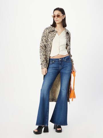 7 for all mankind Flared Jeans 'Soho' in Blau