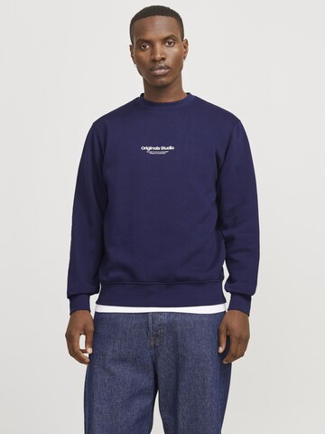 JACK & JONES Sweatshirt 'Vesterbro' in Blauw: voorkant