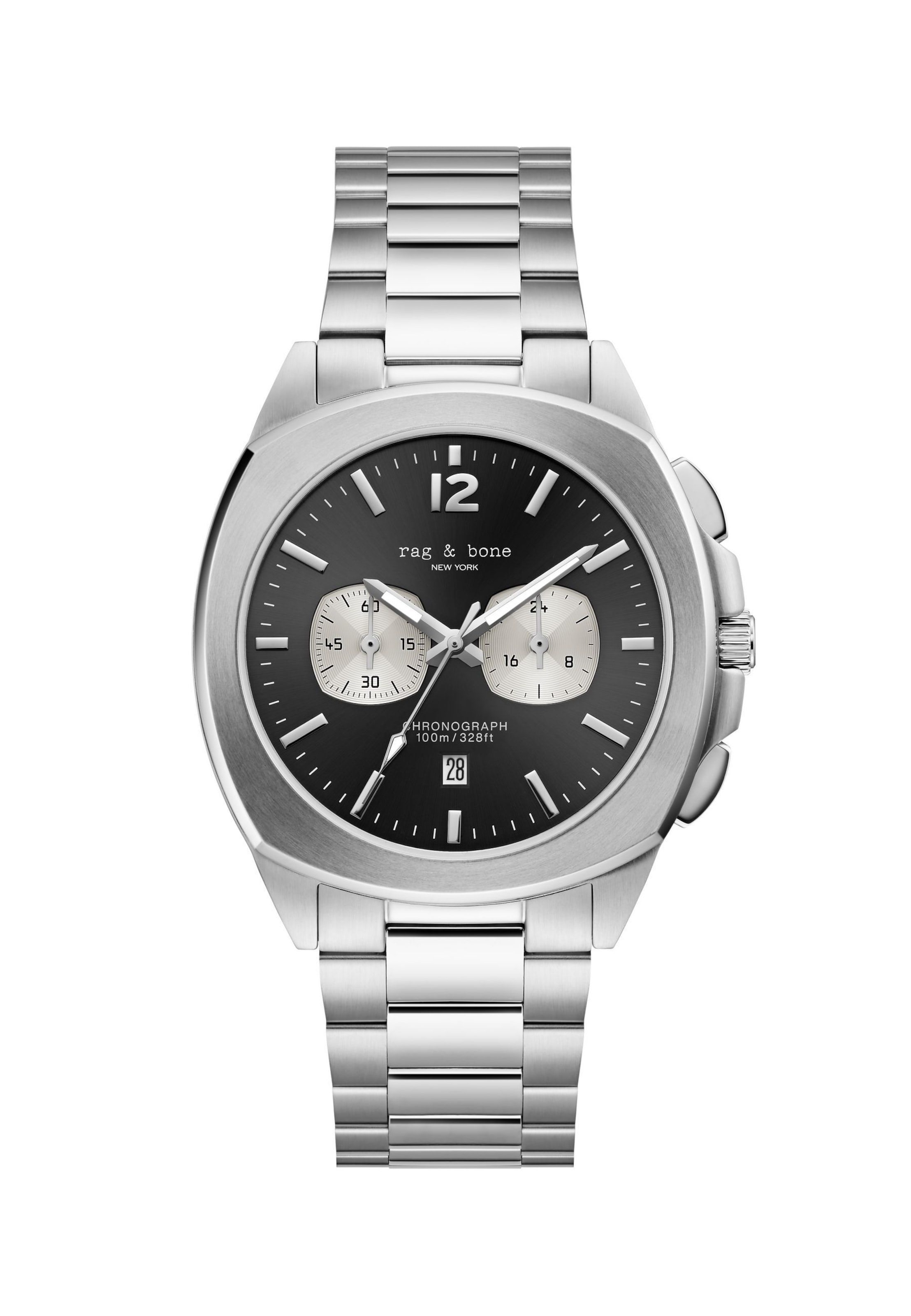 rag & bone Sports watch ' Bleeke ' in Silver: front