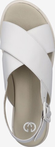 GERRY WEBER Sandale 'Cervo 01' in Weiß