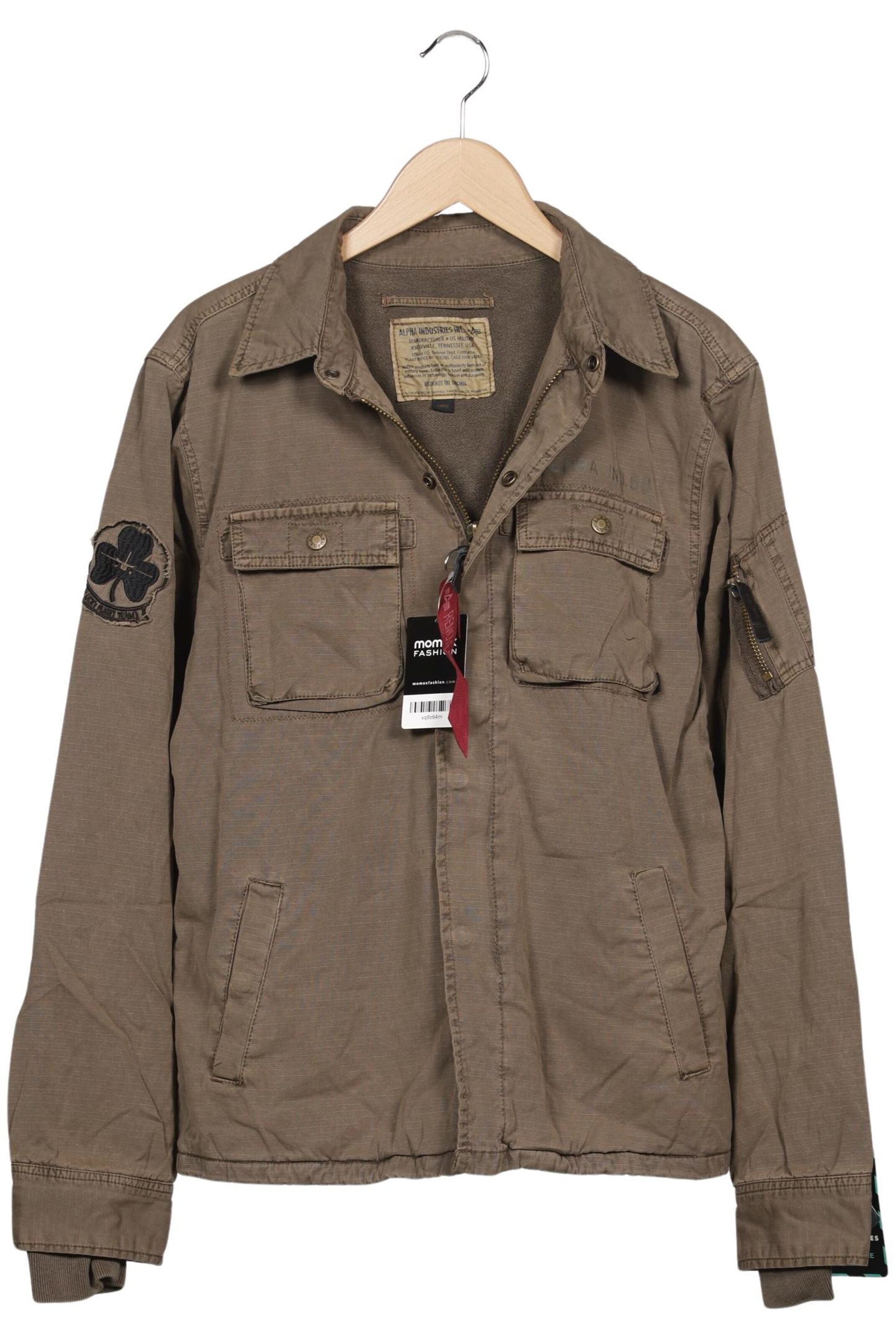 ALPHA INDUSTRIES Jacket & Coat in L in Brown: front