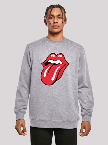 F4NT4STIC Sweatshirt 'The Rolling Stones' in Grau: Vorderseite