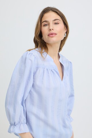 Pulz Bluse 'PZCHEILA' i blå