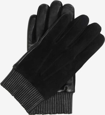 Gants Kazar en noir : devant