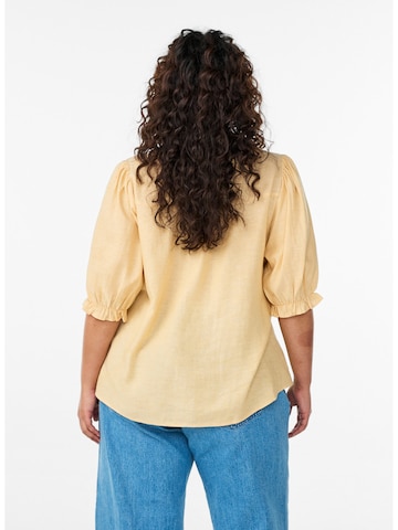 Zizzi Блузка 'Lina' в Желтый