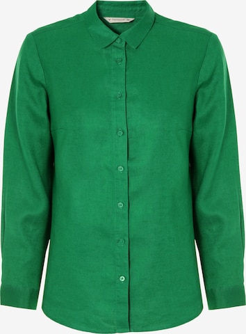 Camicia da donna 'Goniko' di TATUUM in verde: frontale