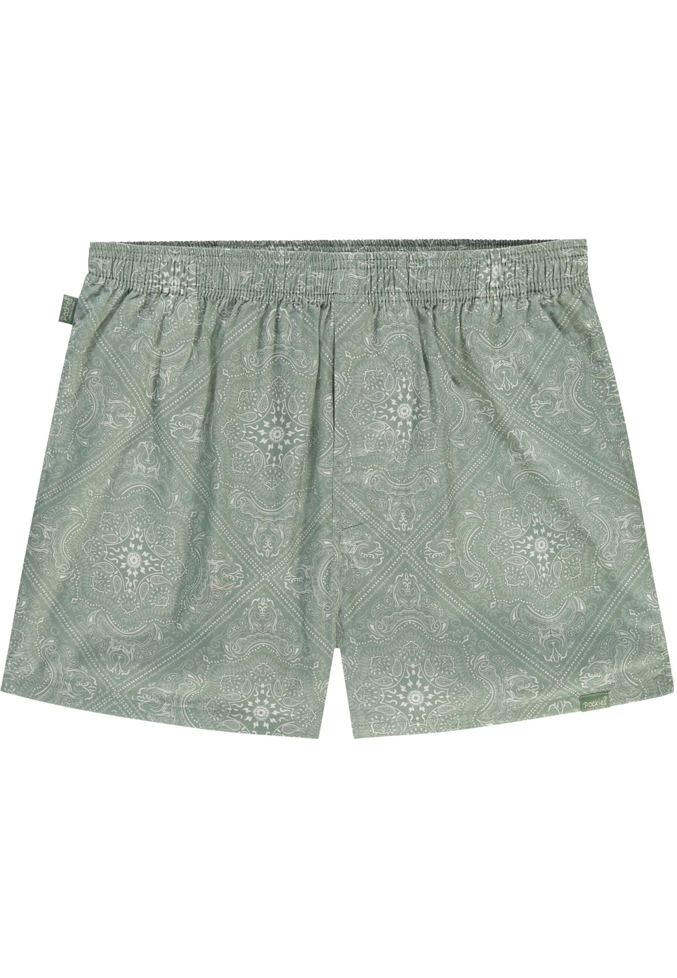 Pockies Boxershorts ' ' in Groen: voorkant