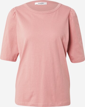 MSCH COPENHAGEN - Camiseta 'Alva' en rosa: frente