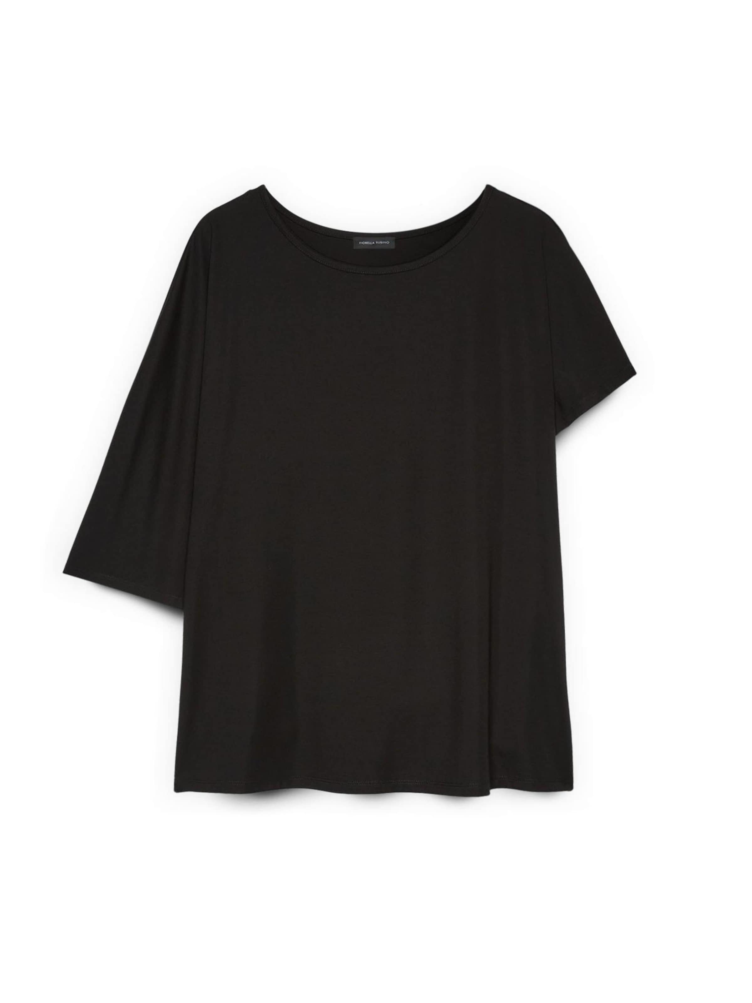 Fiorella Rubino Shirt in Zwart: voorkant