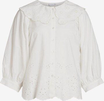 VILA - Blusa 'Dyannas' em branco: frente