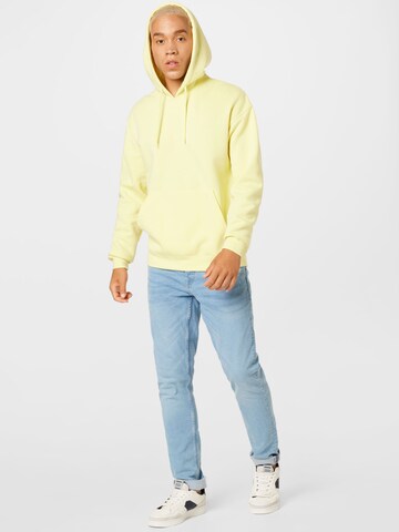 JACK & JONES - Sweatshirt 'BRINK' em amarelo