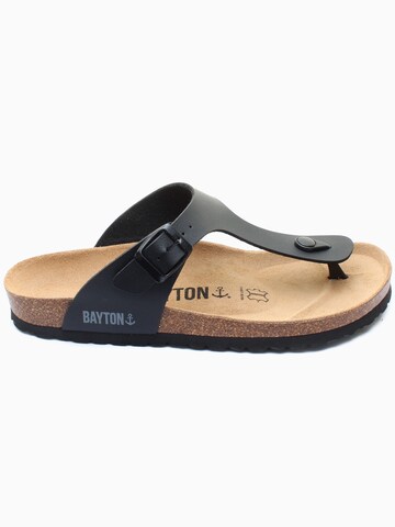 Bayton Teenslippers 'Mercure' in Zwart