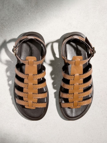 Sandales à lanières 'N. Premium' Next en marron