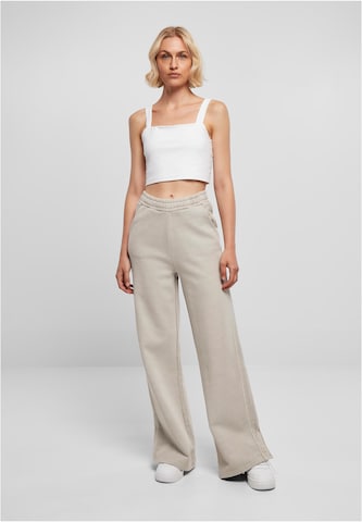 Wide Leg Pantalon Urban Classics en gris