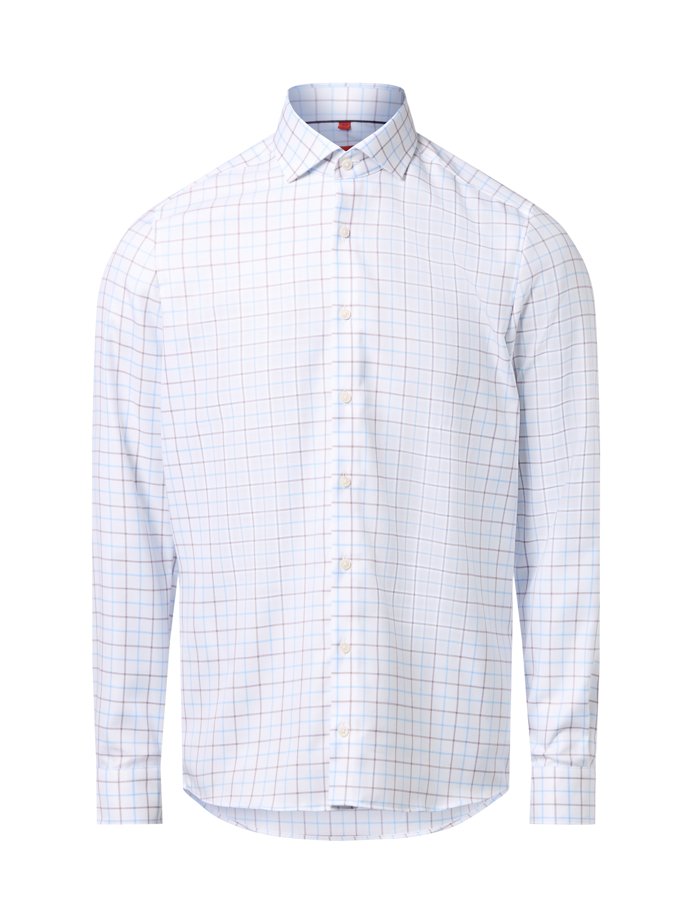 Finshley & Harding Slim Fit Hemd in Weiß: Vorderseite